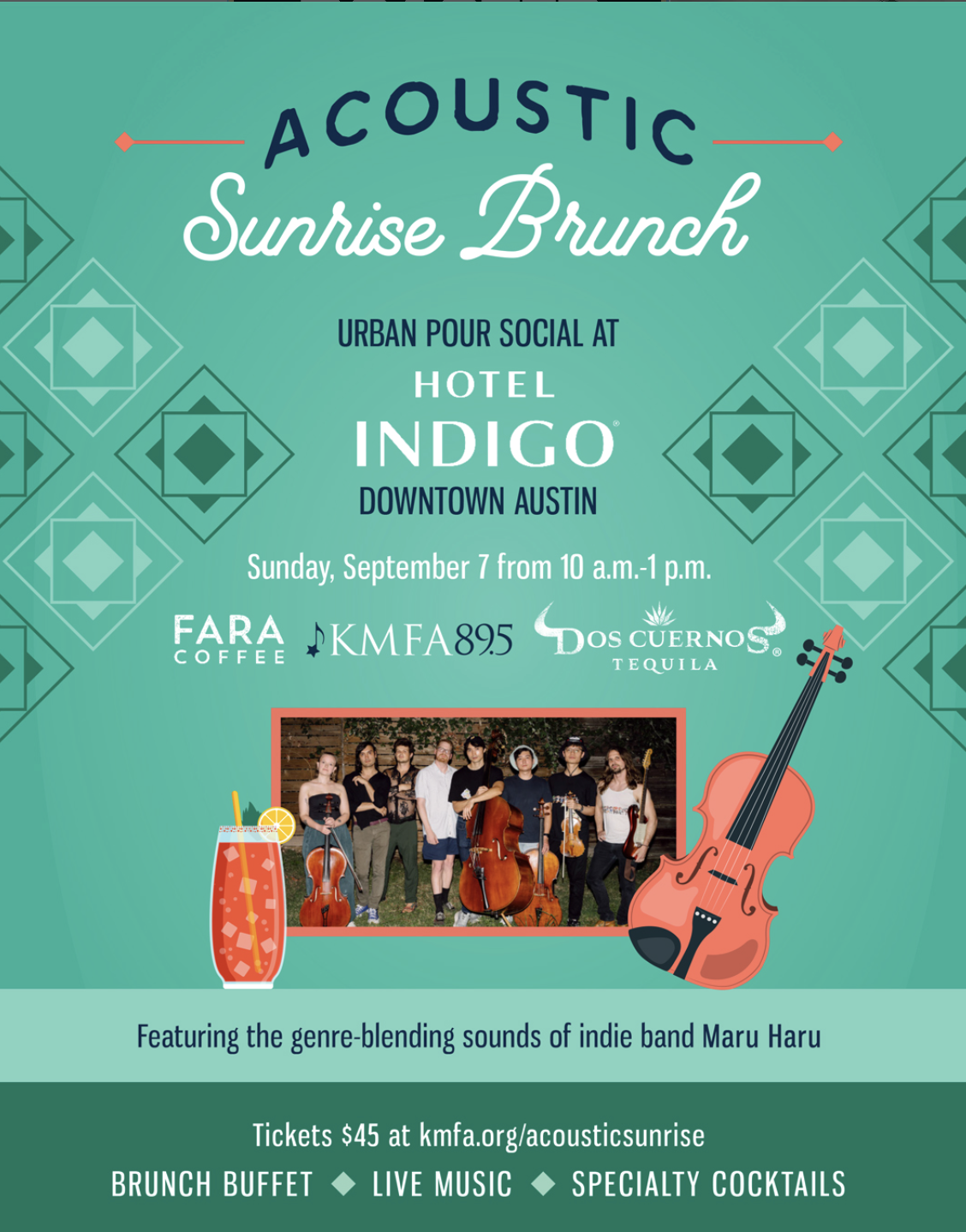 Fara Coffee Partners with KMFA Classical 89.5 for September Acoustic Sunrise Brunch