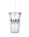 Acrylic Logo Tumbler - Fara Coffee